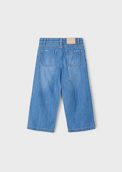 Pantalone jeans ampio bambina – MAYORAL - immagine 4