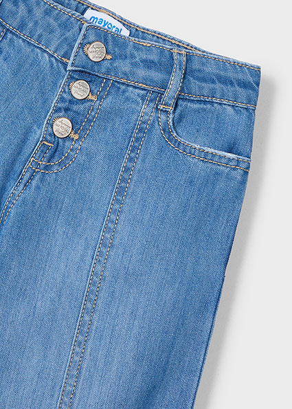 Pantalone jeans ampio bambina – MAYORAL - immagine 3