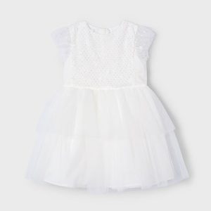 Vestito tulle lustrini bambina – MAYORAL