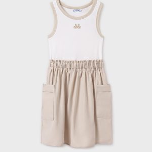Vestito combined cargo ragazza – MAYORAL