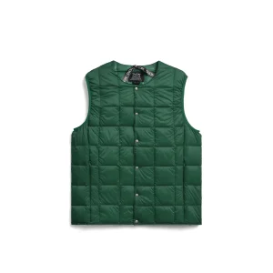 Taion Crew-Neck Button Down Vest Men