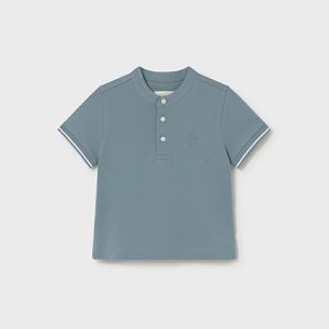 Polo m/c colletto alla corean