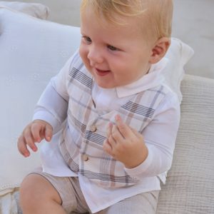 Completo pantalone corto y gilet