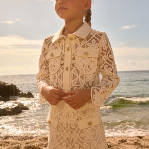 Abito pantalone culotte guipu