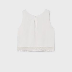Blusa cinta ricamo