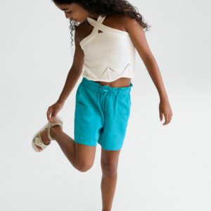 Pantalone corto tasche