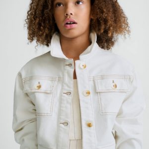 Cappottino tela con cappuccio