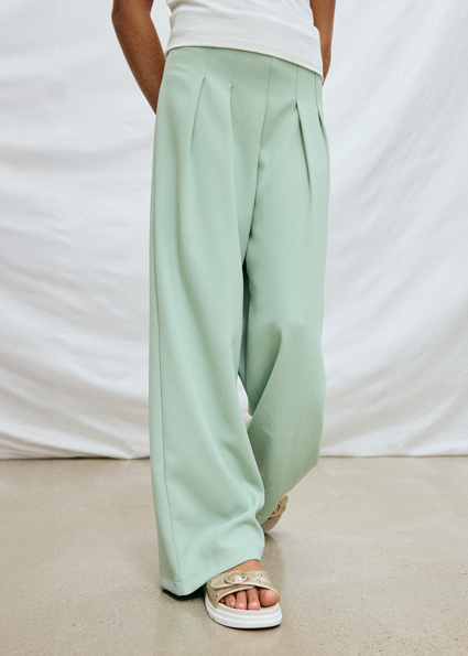 Pantalone lungo crepe - immagine 3