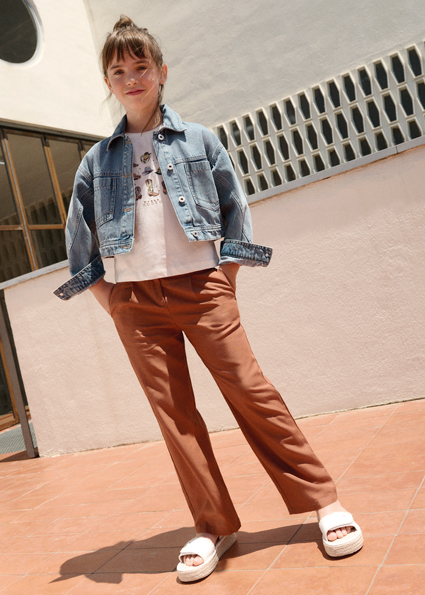 Pantalone lungo fibbia