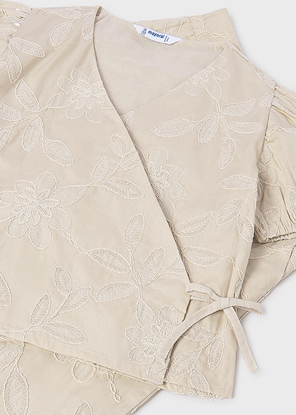 Completo pantalone lungo ricamo - immagine 7