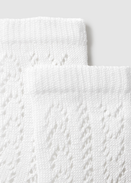 Calzino alto traforato - immagine 3