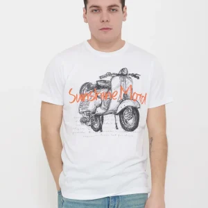 T-shirt victor cool Vespa 100% cotone made in Italy