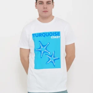 T-shirt victor cool stampa 100% cotone Made in Italy