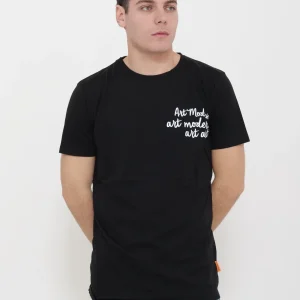 T-shirt victor cool stampa tasca art 100% cotone Made in Italy