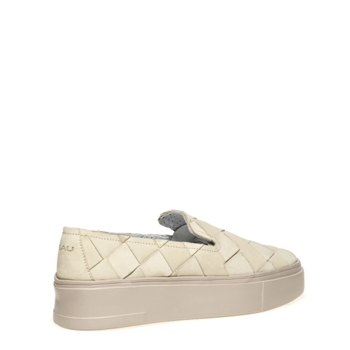 FRAU DONNA SLEEP-ON NABUK INTRECCIATO BEIGE - immagine 3