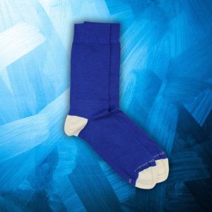 Calzini metà polpaccio in Bambù – Blu Elettrico