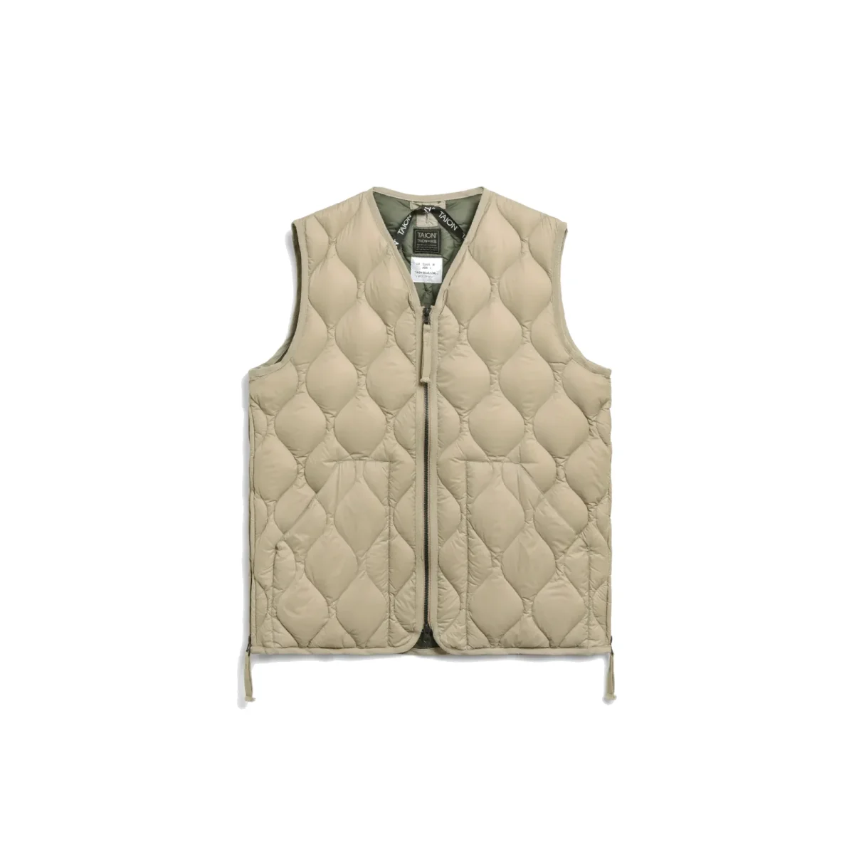 Taion Military V-Neck W-Zip Down Vest - immagine 2