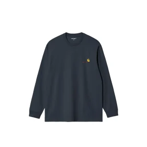 Carhartt Wip L/S American Script T-Shirt