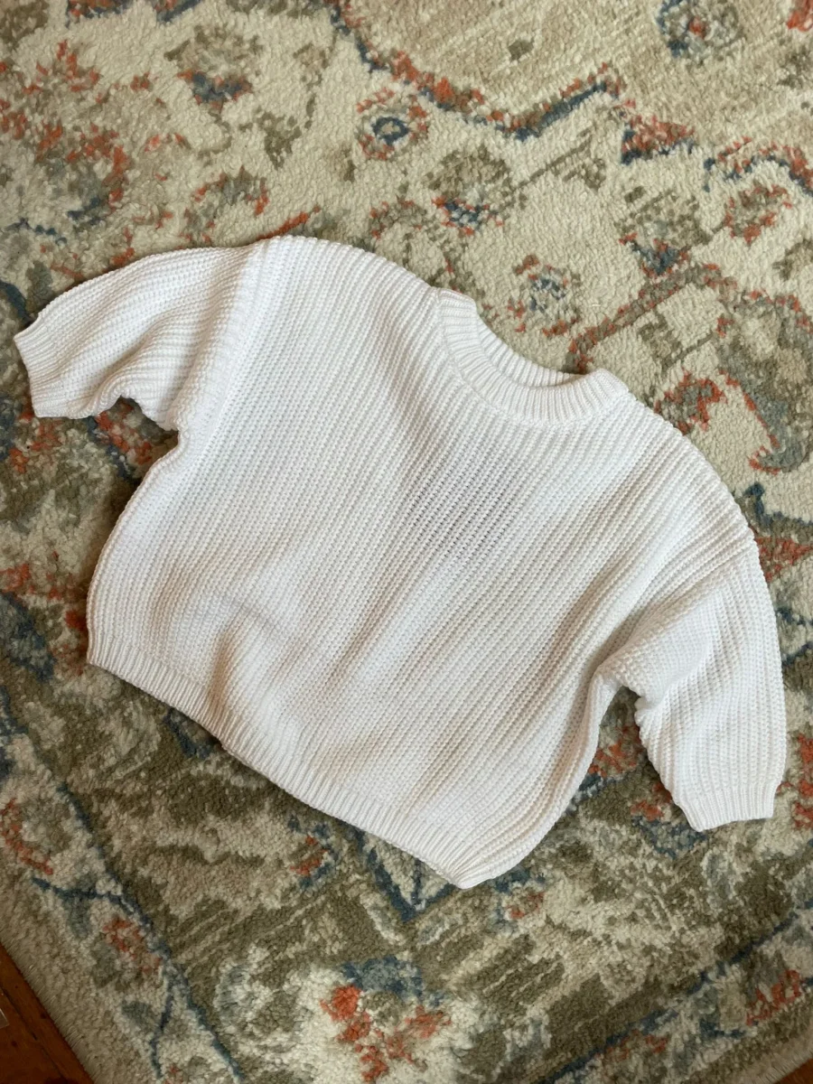 Maglioncino oversize BIANCO - immagine 2