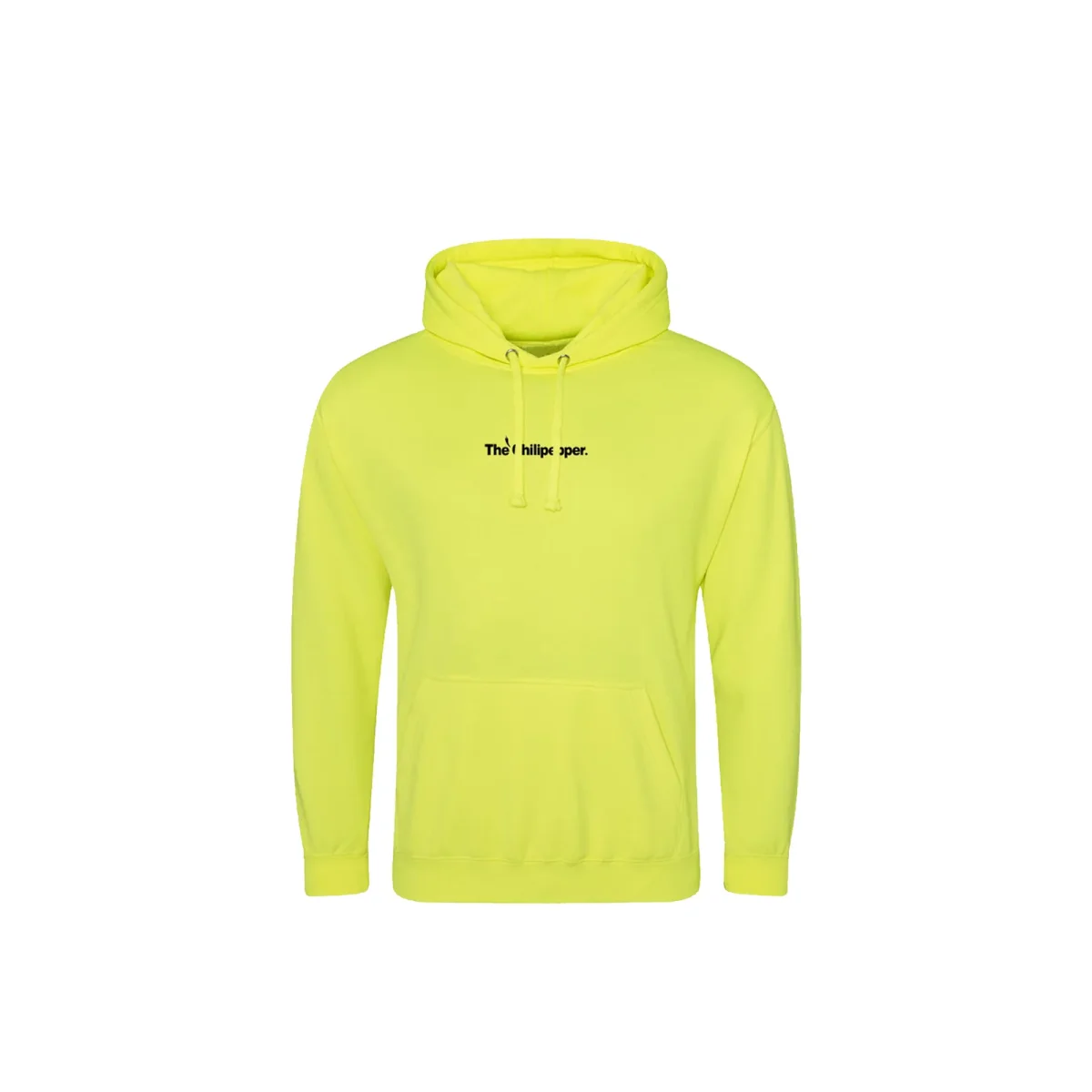 Felpa Fluo Con Cappuccio Basic