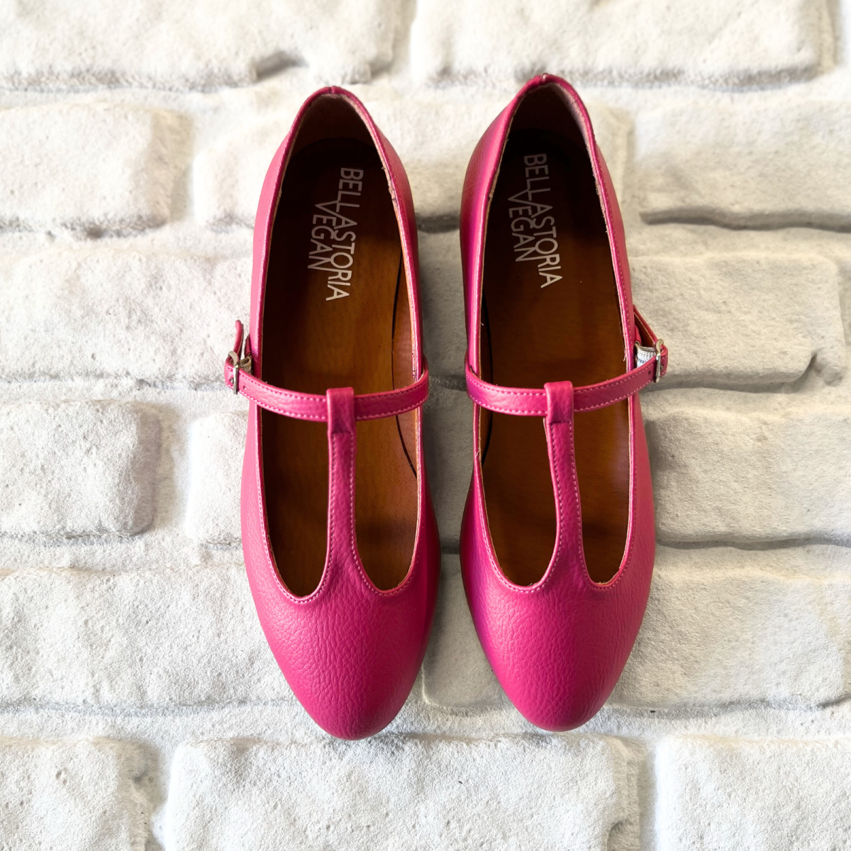 VANITY ballerina Mary Jane – Ohoskin – Fucsia - immagine 4