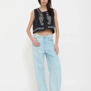 Gilet dettaglio cuciture Dixie