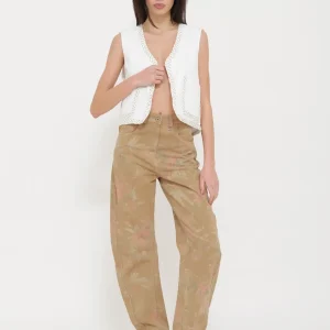 Gilet dettaglio retro dixie