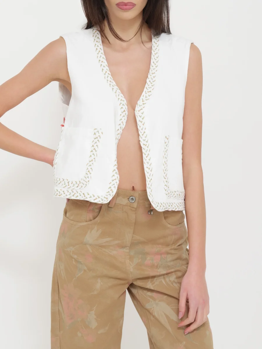 Gilet dettaglio retro dixie - immagine 3