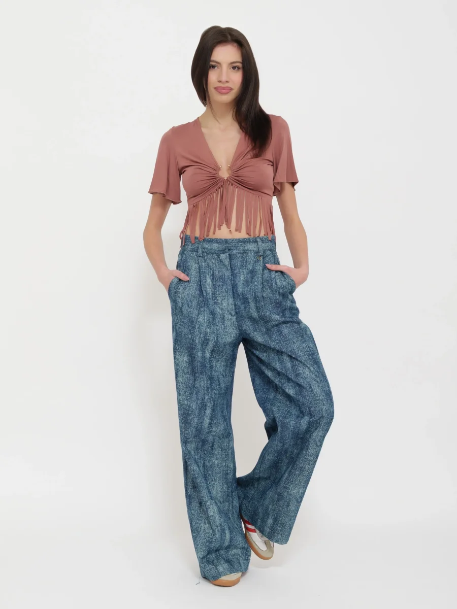 Top con frange nenette - immagine 3