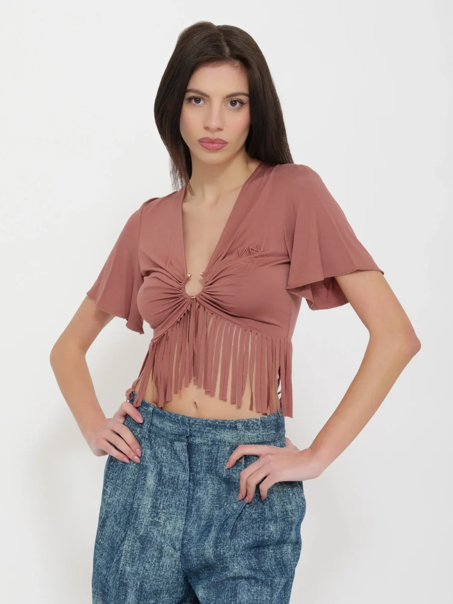 Top con frange nenette - immagine 4