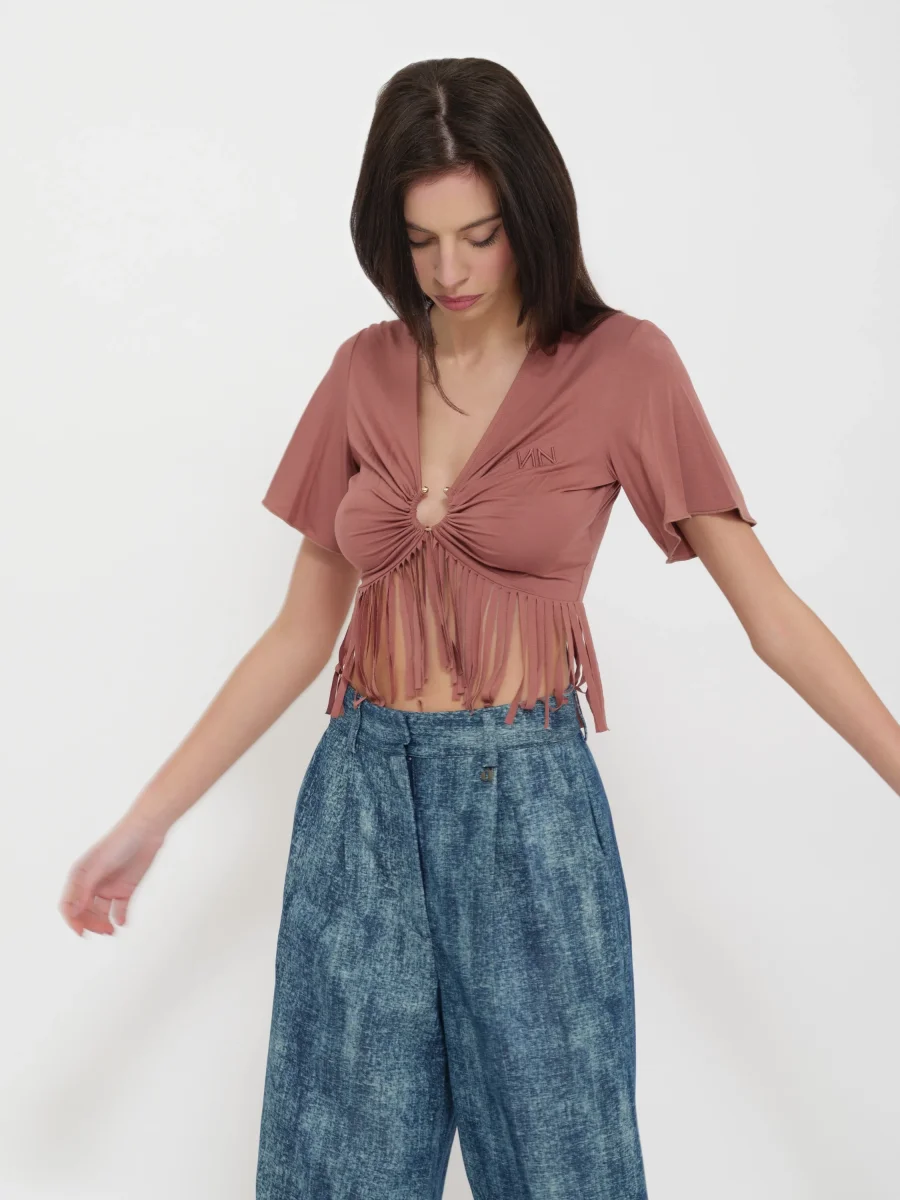 Top con frange nenette - immagine 6