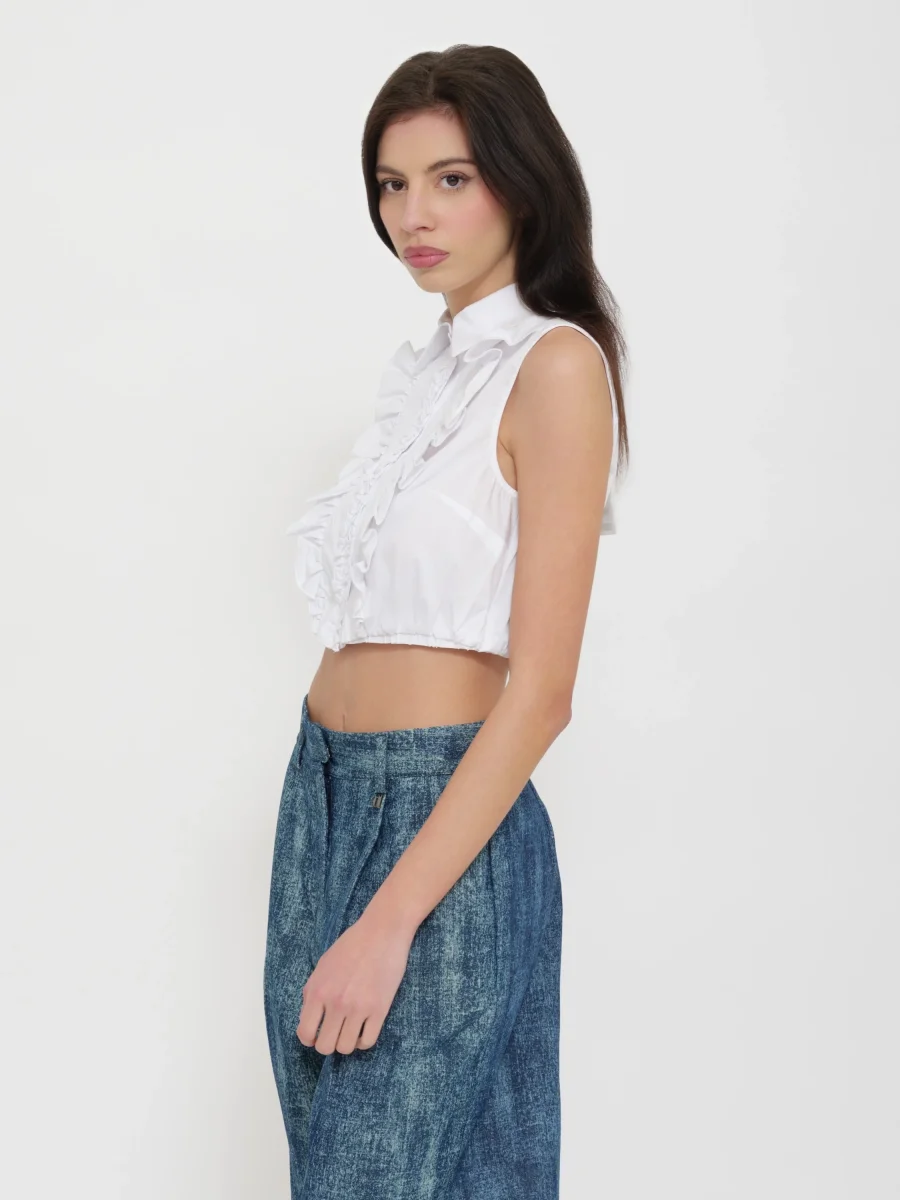 Blusa crop dixie - immagine 4
