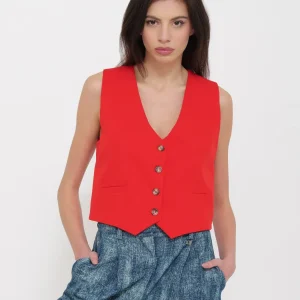 Gilet dixie rosso