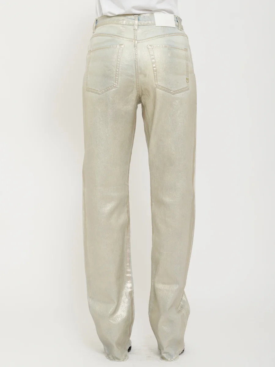 Shining denim bianco pinko - immagine 4