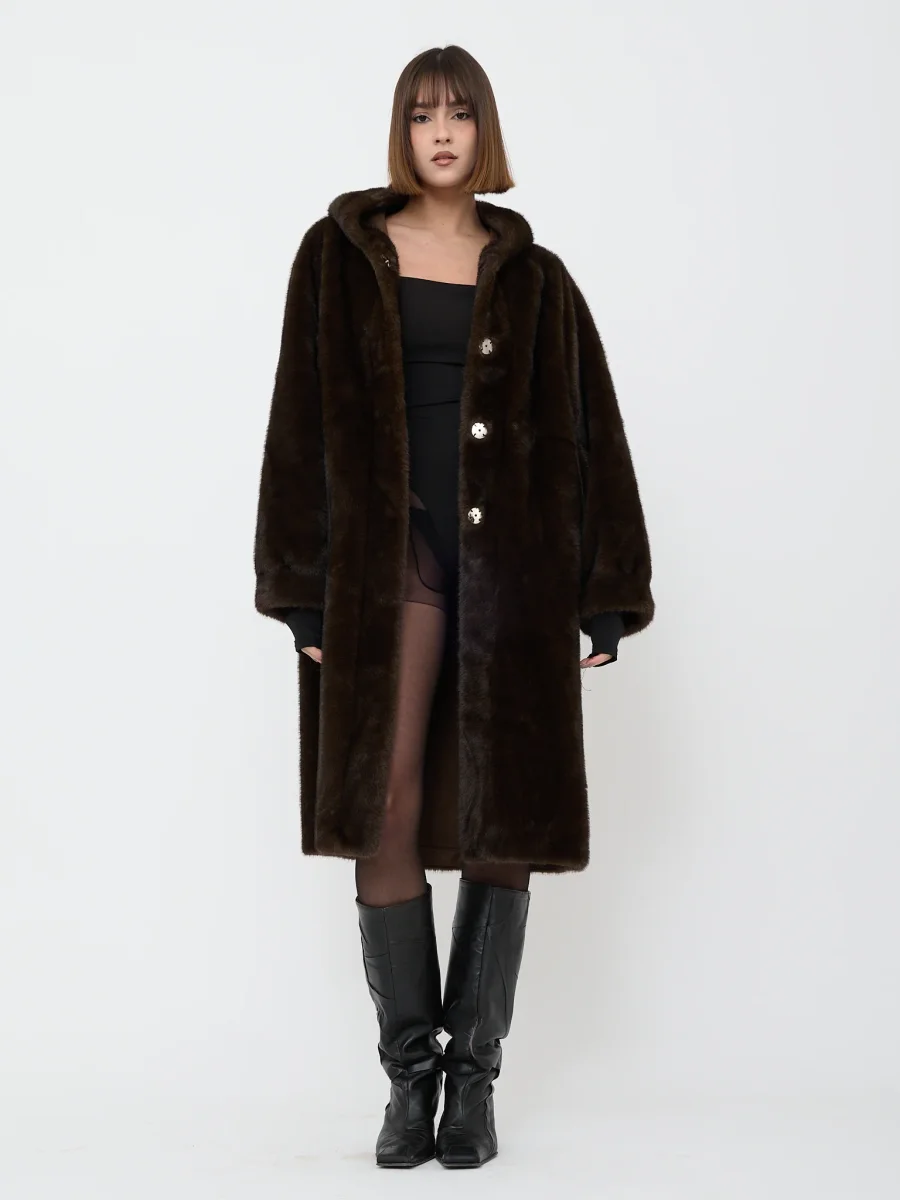 Cappotto con cappuccio toy g