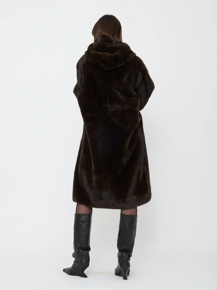 Cappotto con cappuccio toy g - immagine 5