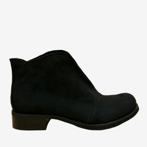 ALICE stivaletto – scamosciato nero – Veganshoes
