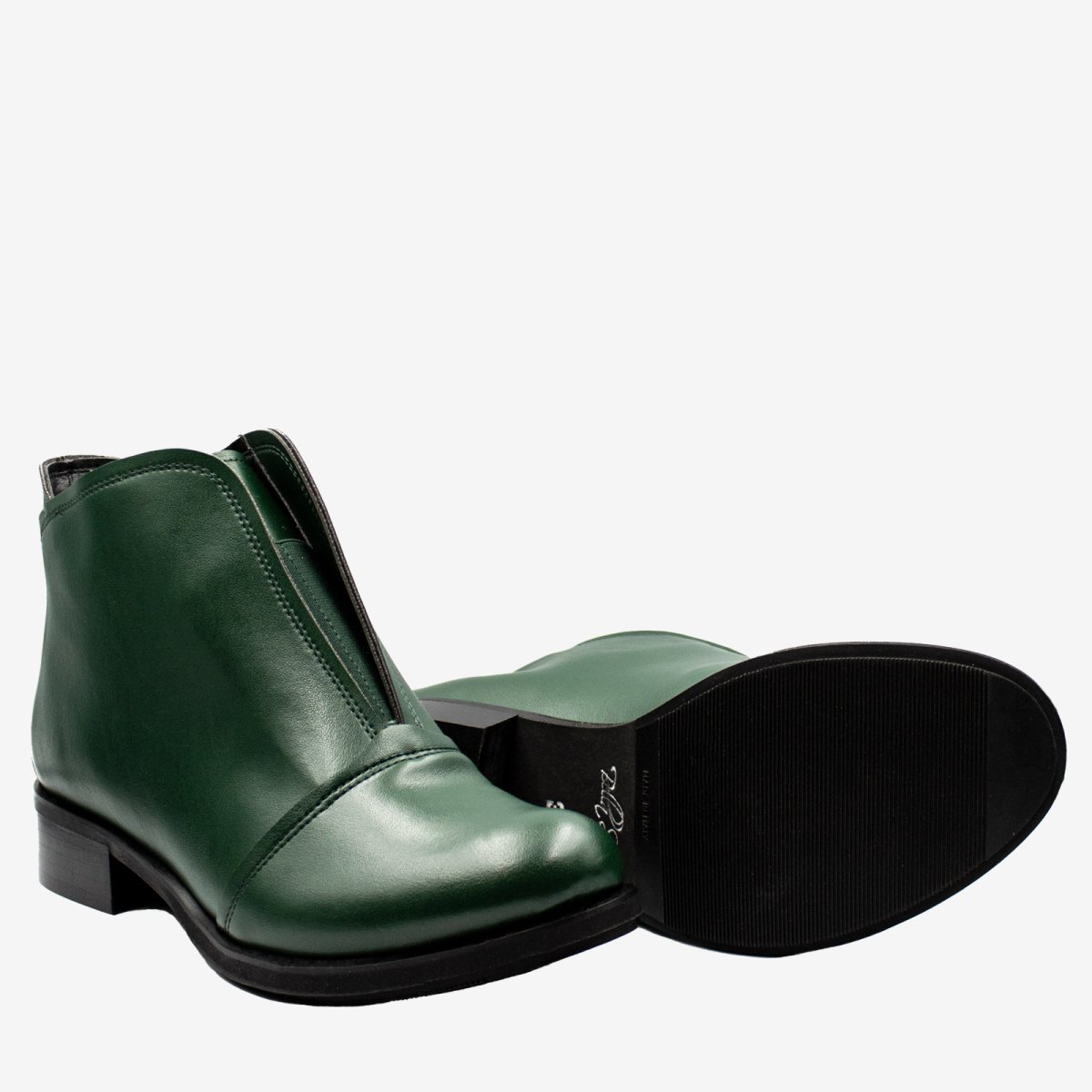 ALICE – Stivaletto Vegan Verde in UPPEAL® (Pelle di Mela) - immagine 8