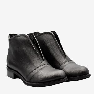 ALICE stivaletto in Pelle di Arancia Ohoskin – Nero