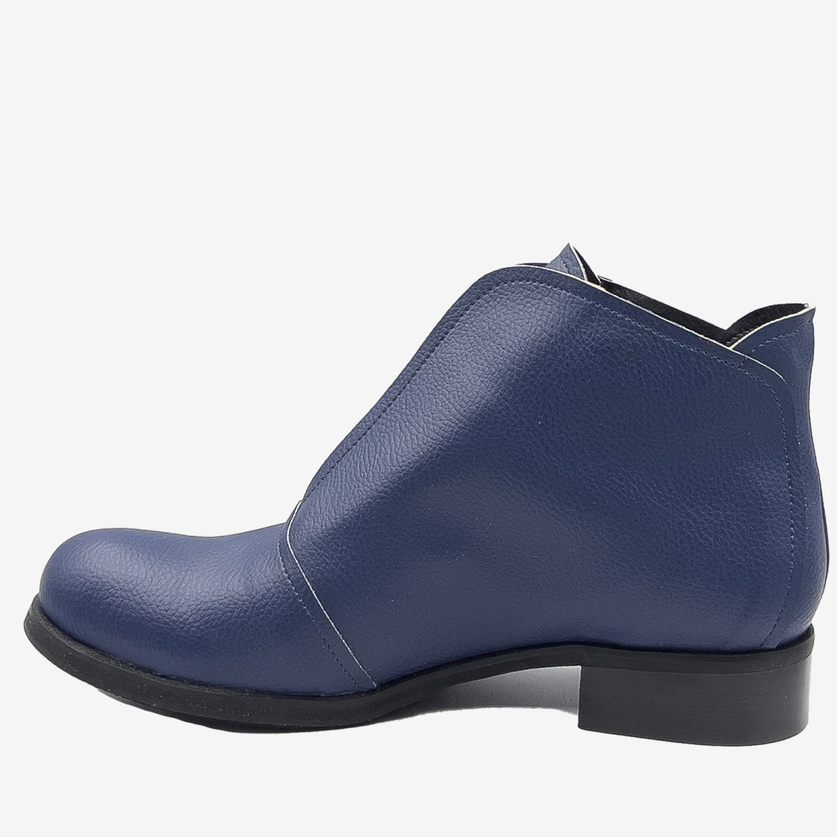 ALICE – Stivaletto Vegan in Pelle di Arancia Blu - immagine 4