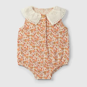 Pagliaccetto con dettaglio ricamato