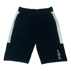 SHORT BERMUDA RAGAZZO  COTONE 411 NERO ORIGINALE PE 2024 – YOURS