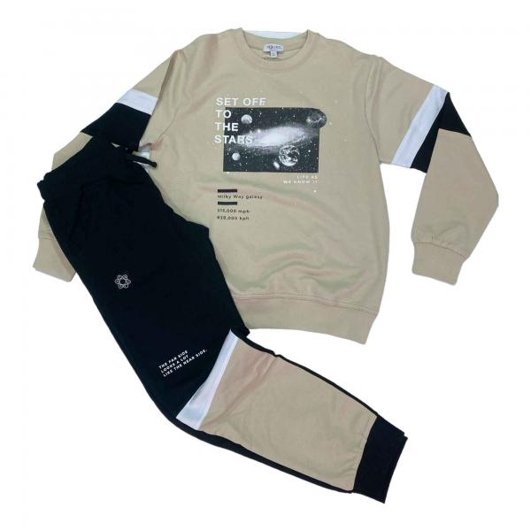 TUTA TUTE FELPA PANTALONE BEIGE – YOURS