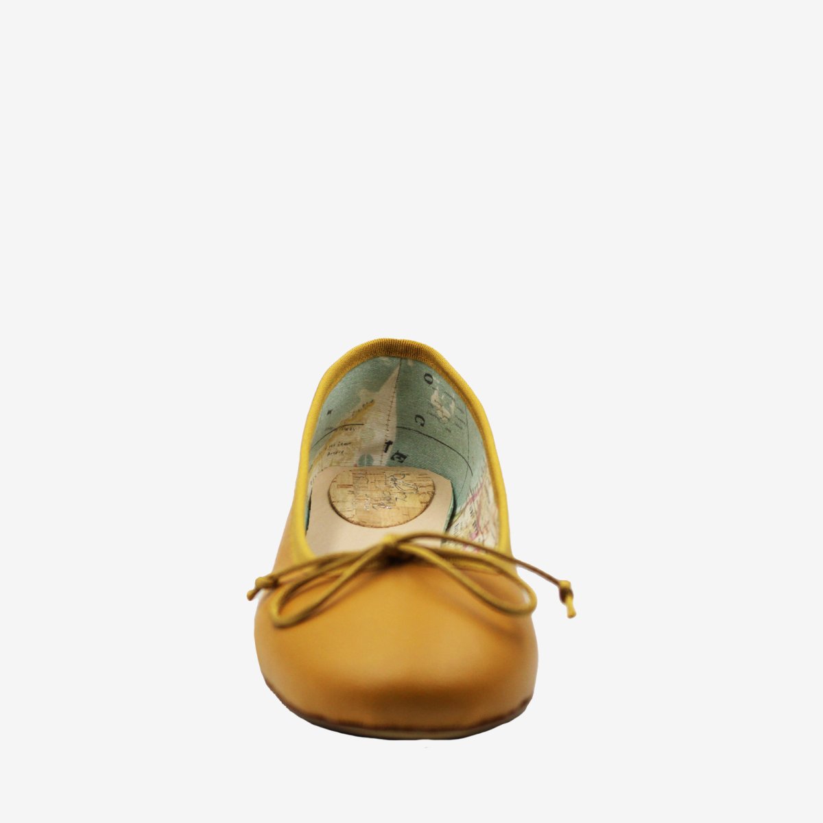 ELI ballerina senape – pelle mela – veganshoes - immagine 6