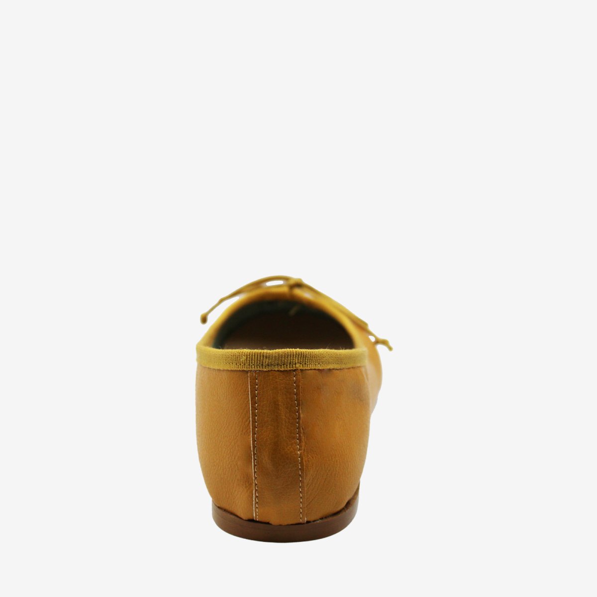 ELI ballerina senape – pelle mela – veganshoes - immagine 7