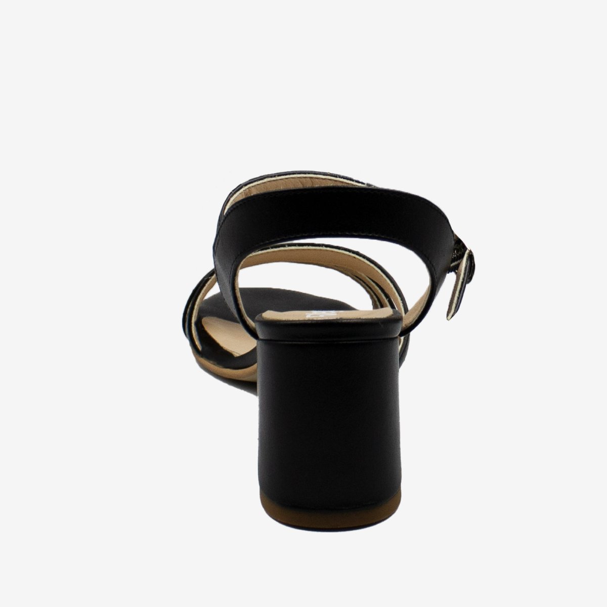 BETH sandalo con tacco – APPLESKIN – Nero – veganshoes - immagine 7