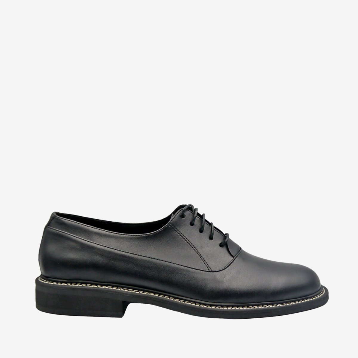 BOSS francesina Oxford – Pelle Mela Nera – veganshoes