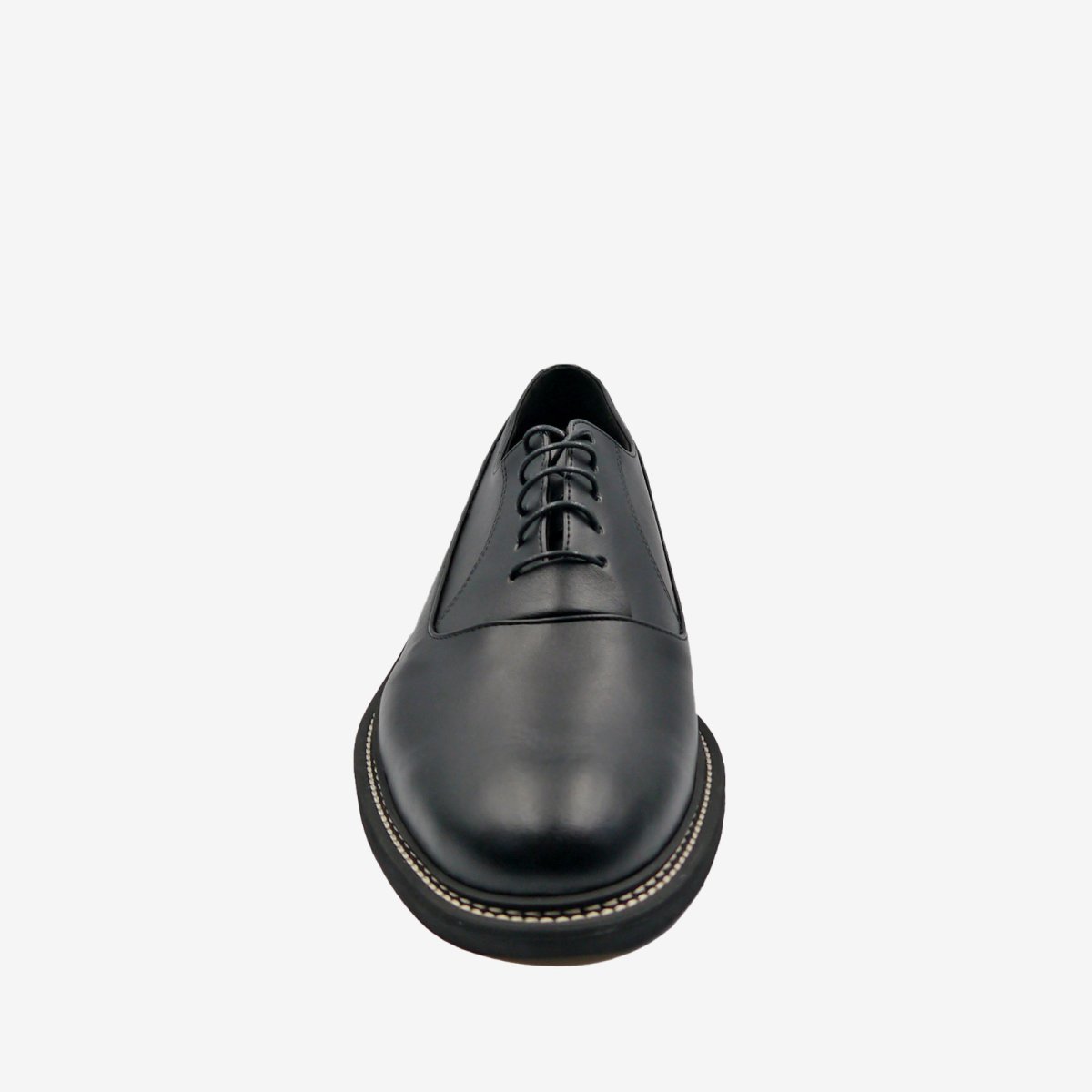 BOSS francesina Oxford – Pelle Mela Nera – veganshoes - immagine 5