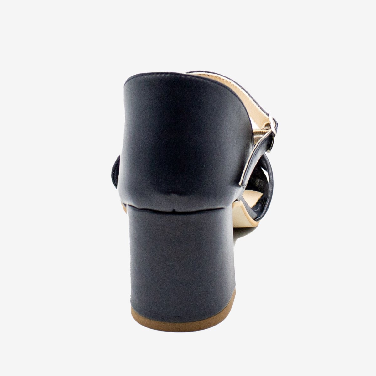 CHIARA sandalo con fascia incrocio – Appleskin e Ortica – Blu - immagine 7