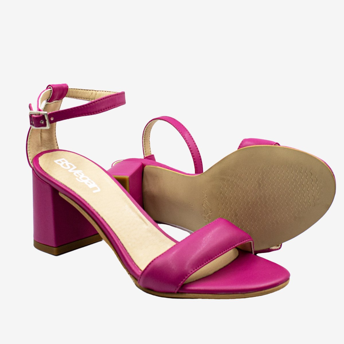 CLARISIA sandalo con tacco – Mais – veganshoes - immagine 7